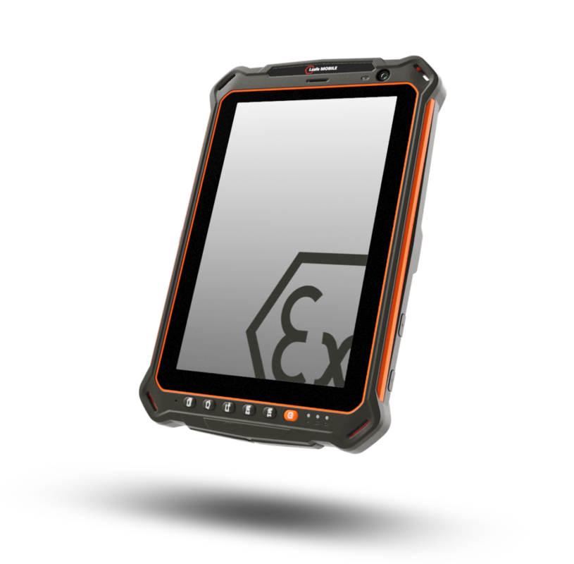 Robbanásbiztos ipari tablet az EPDS digitális compliance rendszerhez